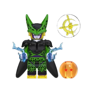 cell perfect form minifigure dragon ball z custom