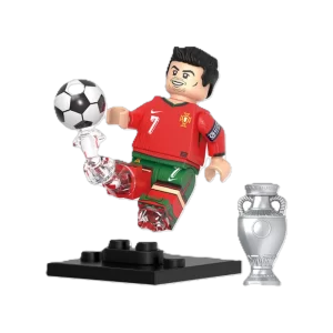 cristiano ronaldo minifigure football custom