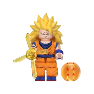 goku super saiyan 3 minifigure dragon ball z custom