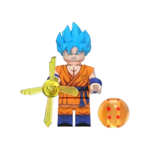 goku super saiyan blue minifigure dragon ball z custom