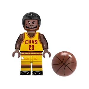 lebron james cleveland minifigure nba custom