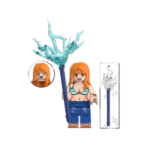 nami minifigure one piece custom