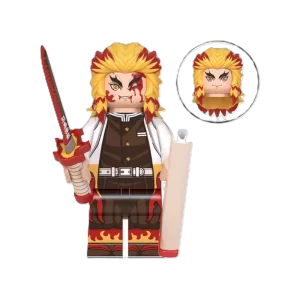 rengoku kyojuro minifigure demon slayer custom