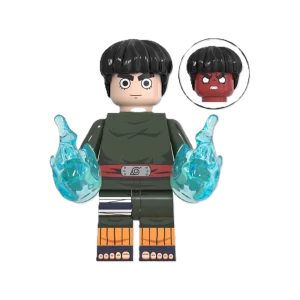 rock lee minifigure naruto custom