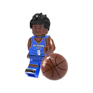 russell westbrook minifigure nba custom
