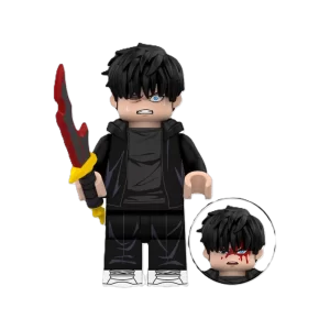 sung jin woo minifigure solo leveling custom