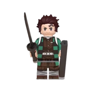 tanjiro kamado minifigure demon slayer custom
