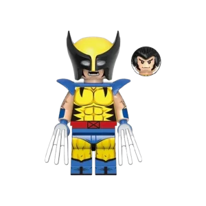 wolverine minifigure x men marvel custom